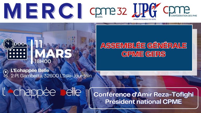Retour sur l&rsquo;Assemblée Générale CPME du 11/03/26